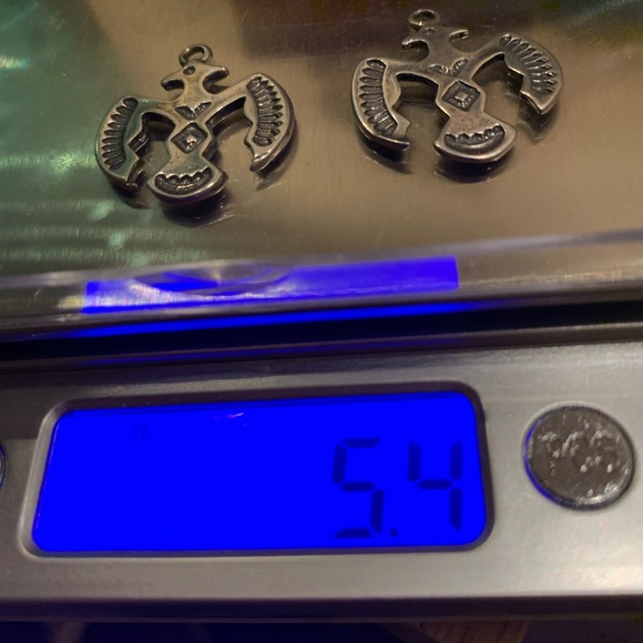 STERLING NATIVE AMERICAN EAGLE CHARMS/pendants - Picture 3 of 4